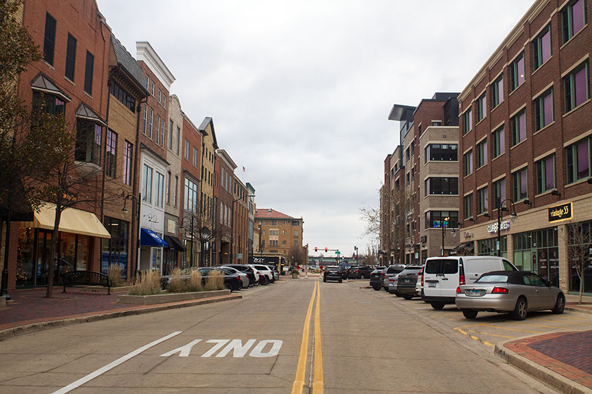 First Street in St. Charles